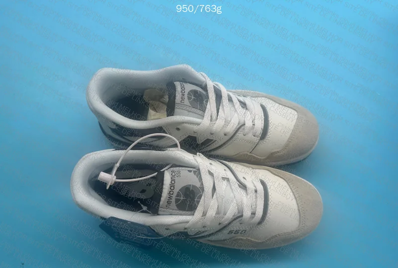 NB 550 Series White and Black 2