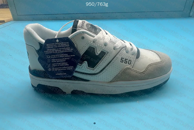 NB 550 Series White and Black 4