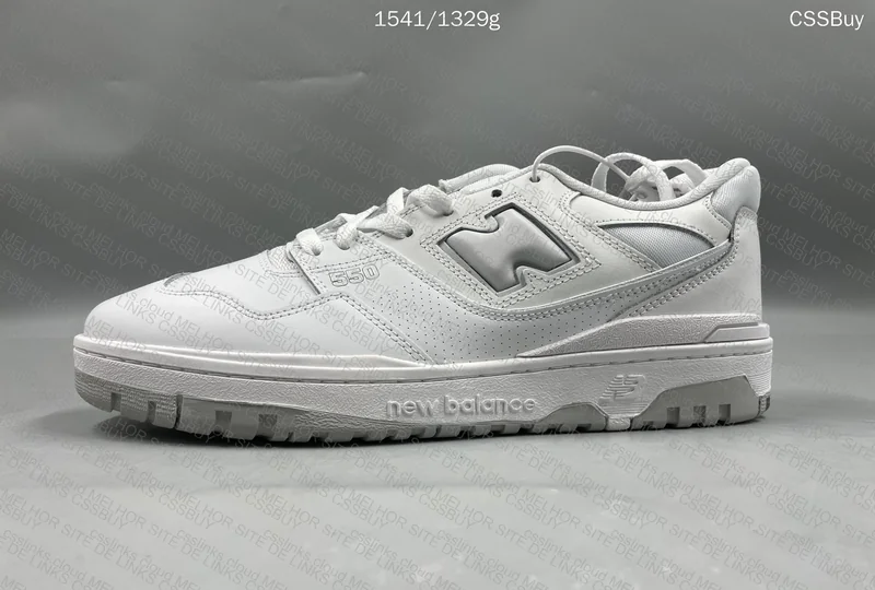 NB 550 - "White Grey" 3
