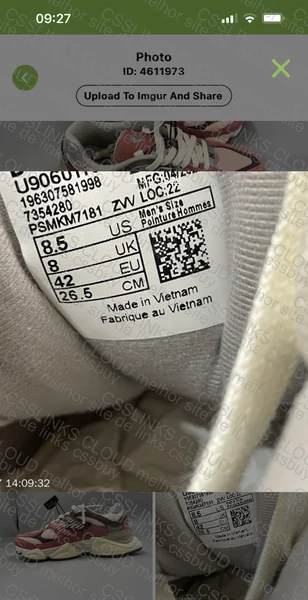 NB 9060 Cherry. GL or RL? 4