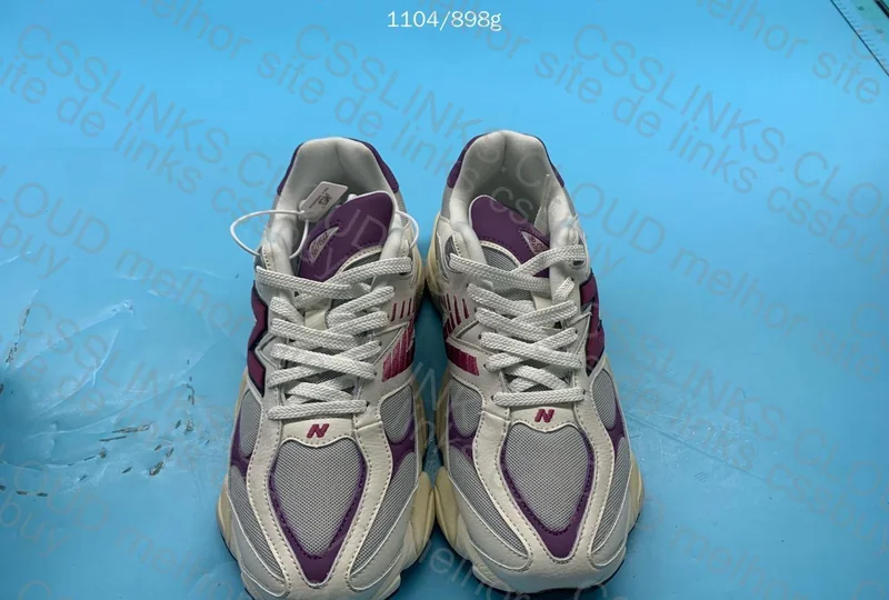 NB 9060 white purple