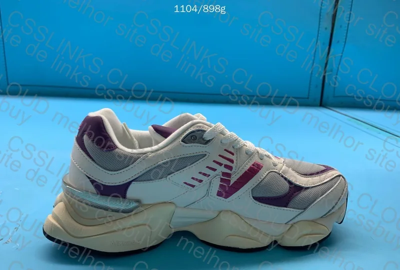 NB 9060 white purple 2