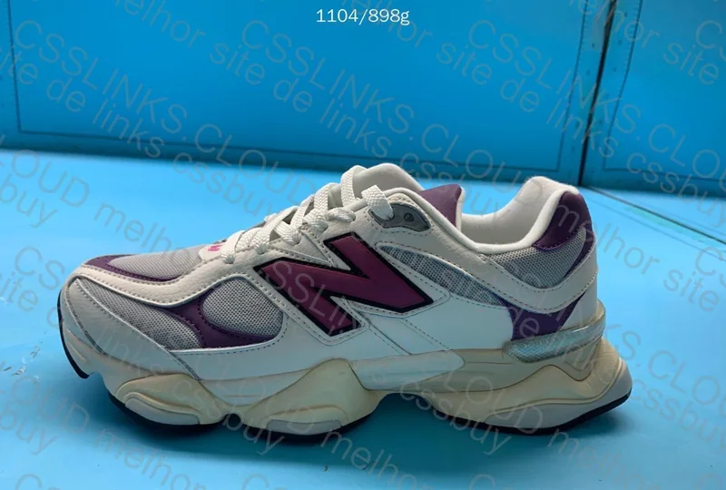 NB 9060 white purple 8