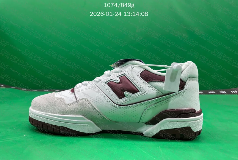 NB550 New Balance 550 _ manchado, apenas na língua parte interna?