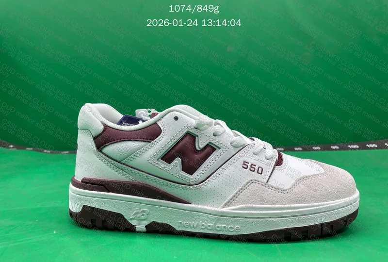 NB550 New Balance 550 _ manchado, apenas na língua parte interna? 7