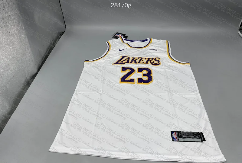 NBA Lakers White Jersey