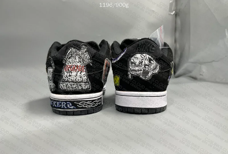 Neckface x Nike SB Dunk Low Pro Black