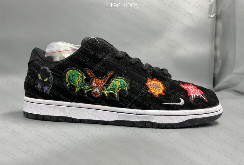 Neckface x Nike SB Dunk Low Pro Black 2