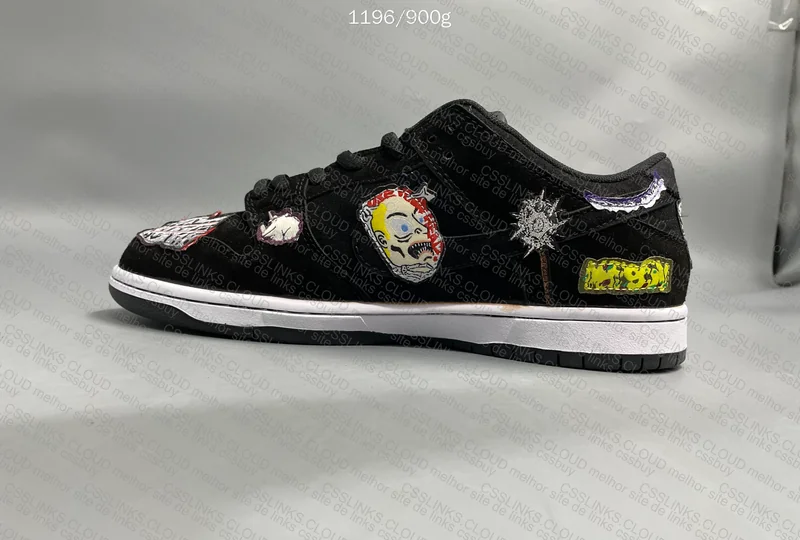 Neckface x Nike SB Dunk Low Pro Black 3