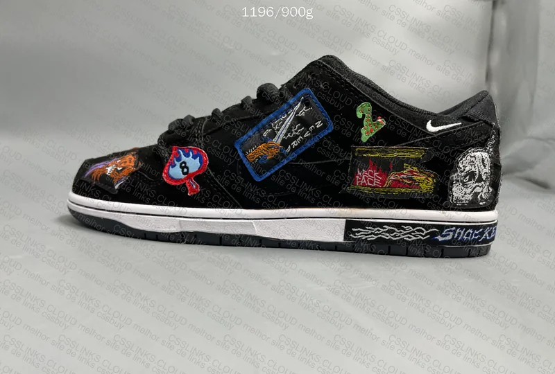 Neckface x Nike SB Dunk Low Pro Black 5
