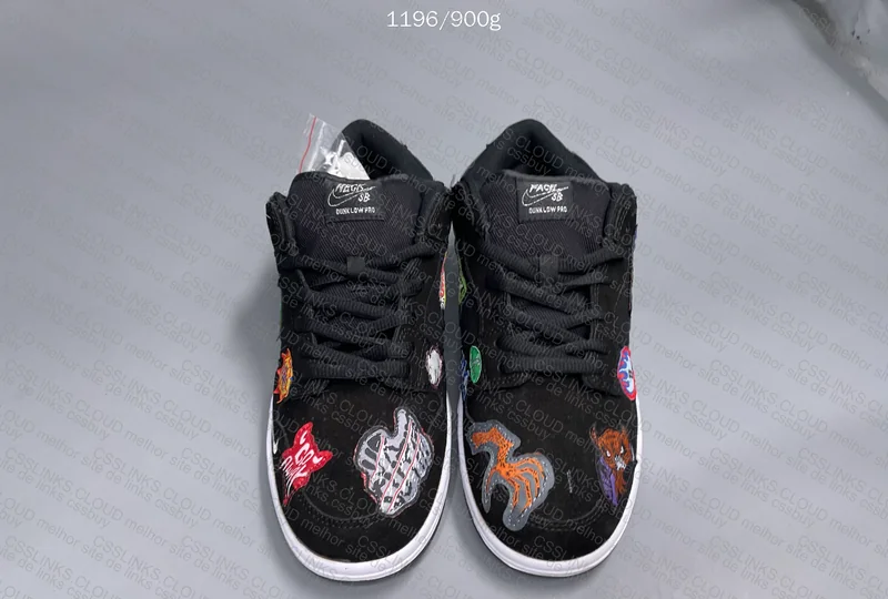 Neckface x Nike SB Dunk Low Pro Black 6