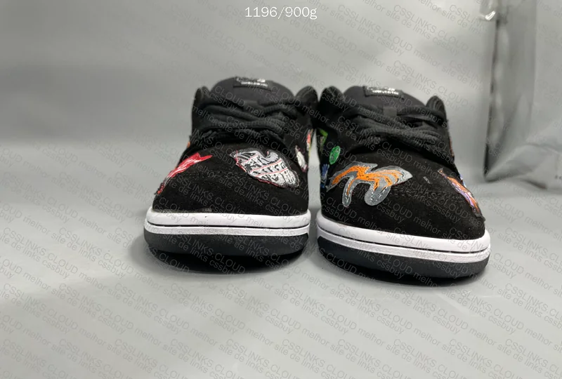 Neckface x Nike SB Dunk Low Pro Black 7