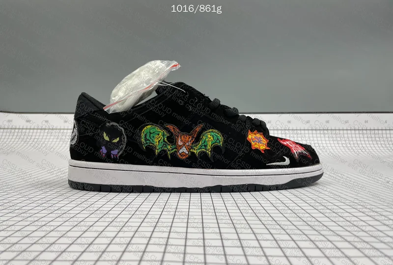 Neckface x Nike SB Dunk Low Pro Black 2