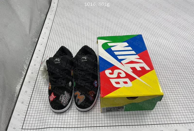 Neckface x Nike SB Dunk Low Pro Black 3