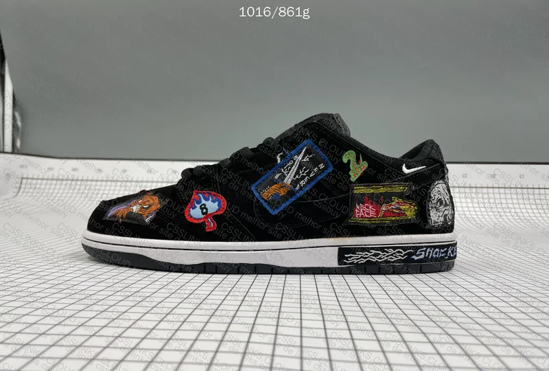Neckface x Nike SB Dunk Low Pro Black 4