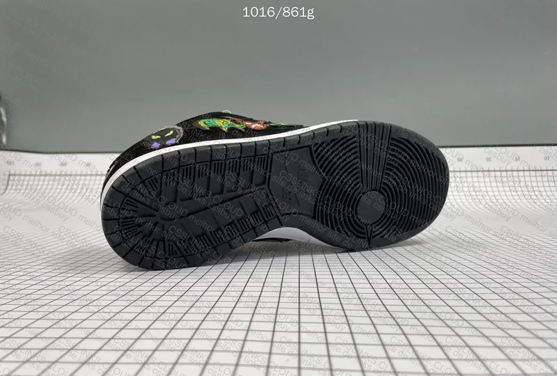Neckface x Nike SB Dunk Low Pro Black 7