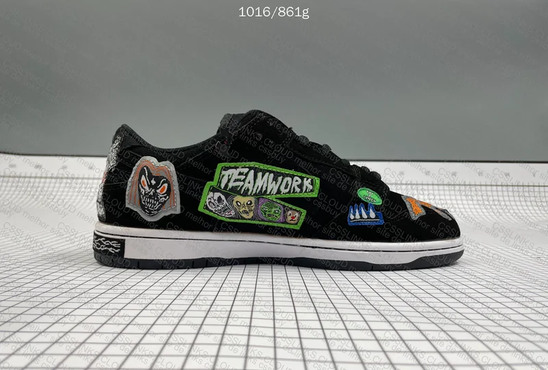 Neckface x Nike SB Dunk Low Pro Black 9