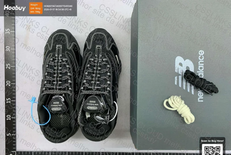 New Balance 1000 aime black