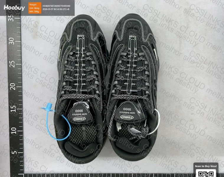 New Balance 1000 aime black 2