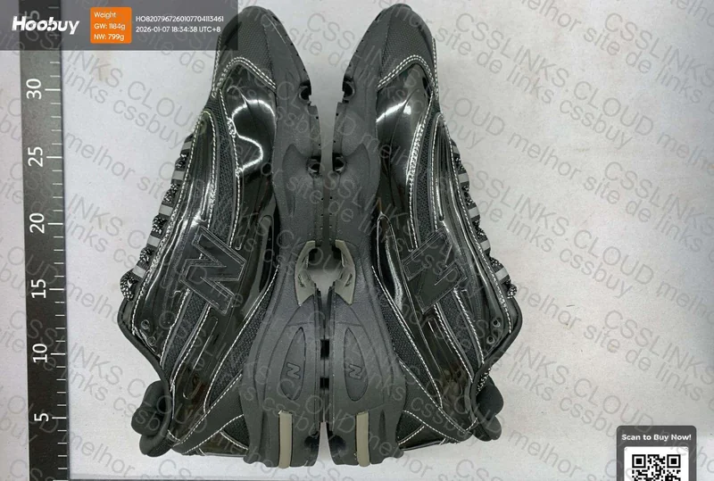 New Balance 1000 aime black 4