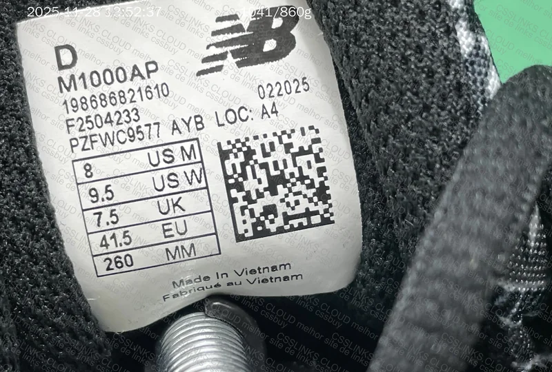 New Balance 1000 Customer 7