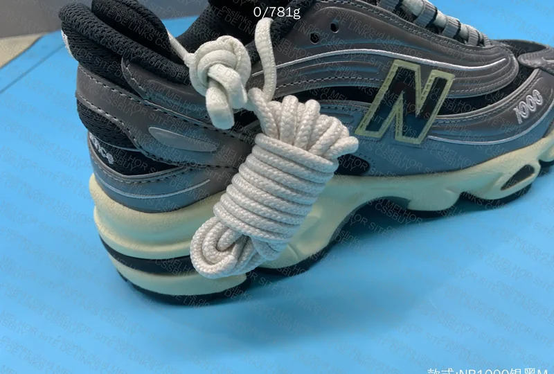 New Balance 1000 Silver Black 4