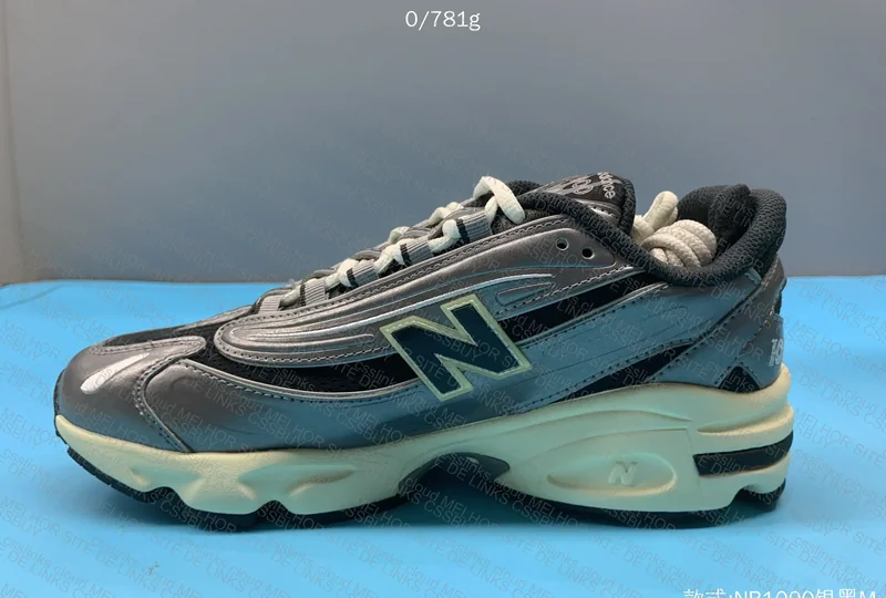 New Balance 1000 Silver Black 6