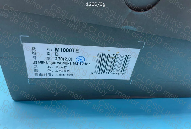 New Balance 1000 “Silver Metalic” 10