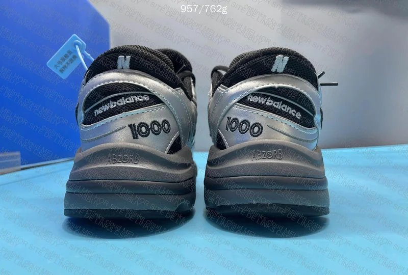 New Balance 1000 Silver Metallic 5