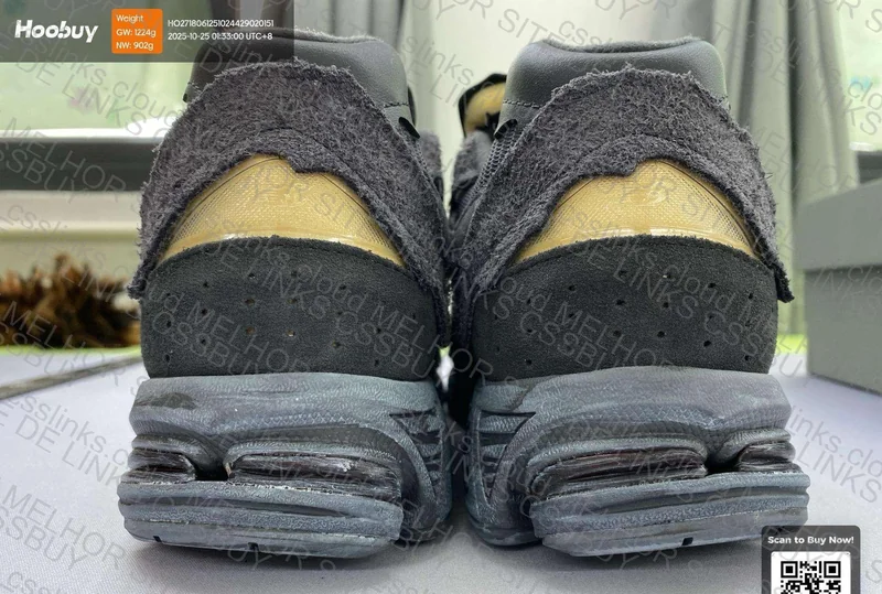 new balance 2002 black phantom (presente) 2
