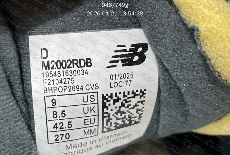 New Balance 2002r "DUVIDA" 4