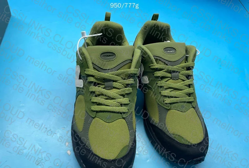 New Balance 2002r x The Basement - Moss Green 4