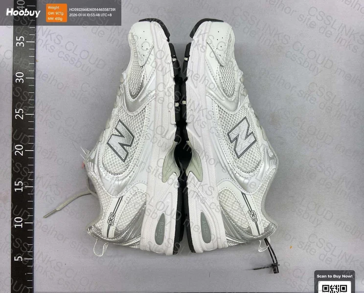 New Balance 530 Silver