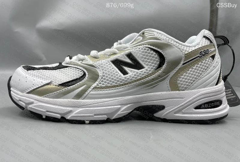 New Balance 530 White Gold Black 4