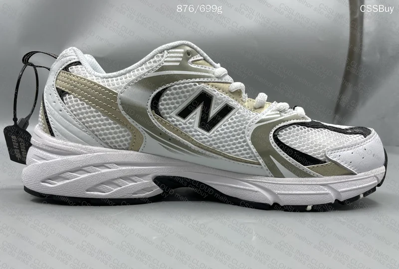 New Balance 530 White Gold Black 6