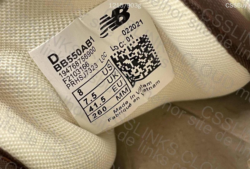 New Balance 550 Aimé Leon Dore Brown 5