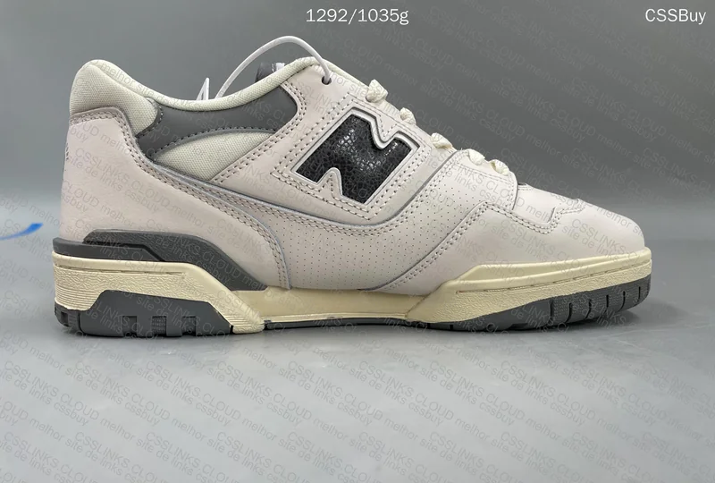 New Balance 550 Aime Leon Dore White Grey 4