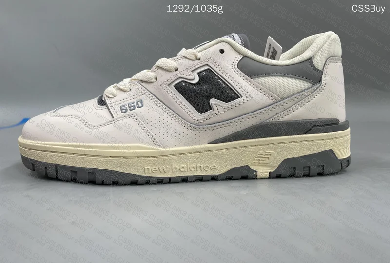 New Balance 550 Aime Leon Dore White Grey 5