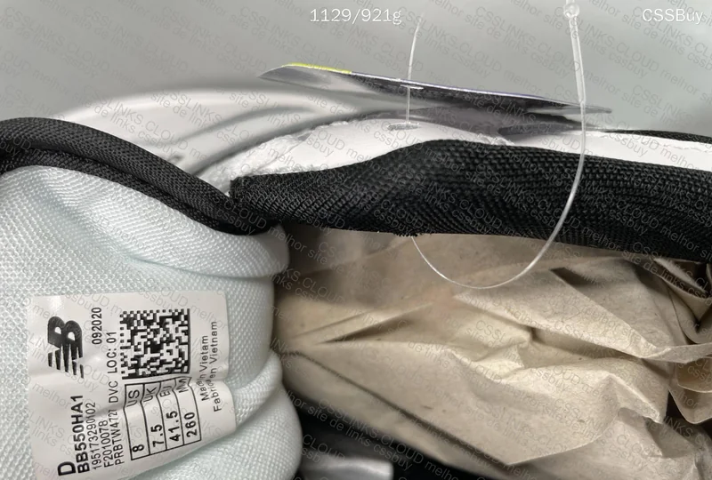 New Balance 550 Black White (GL???) 6