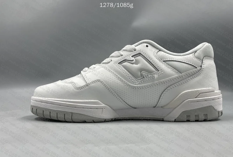 New Balance 550 - White with Grey 2
