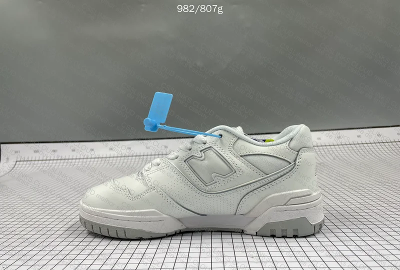 New Balance 550 - White and Grey 5