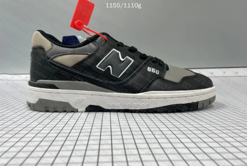 New Balance 550 Black and White 4