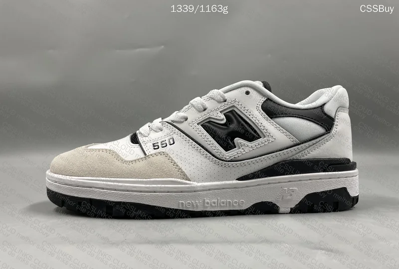 New Balance 550 Sea Salt Black 2