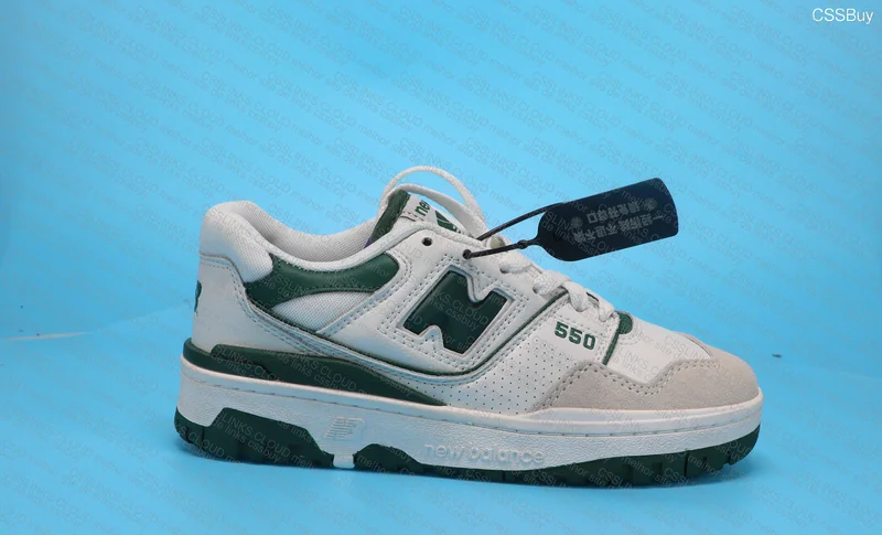 NEW BALANCE 550 - WHITE GREEN
