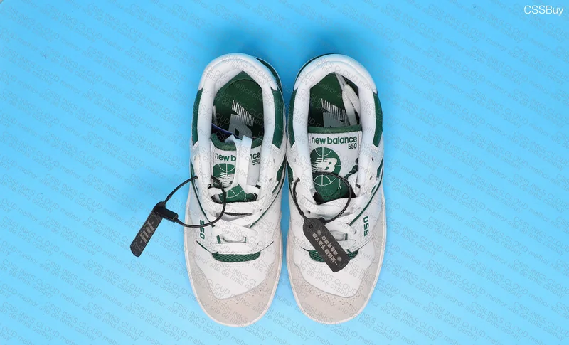 NEW BALANCE 550 - WHITE GREEN 4