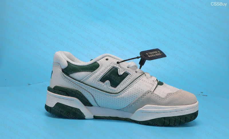 NEW BALANCE 550 - WHITE GREEN 5
