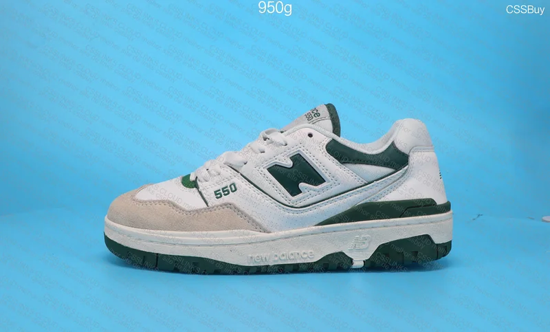 New Balance 550 White Green 4