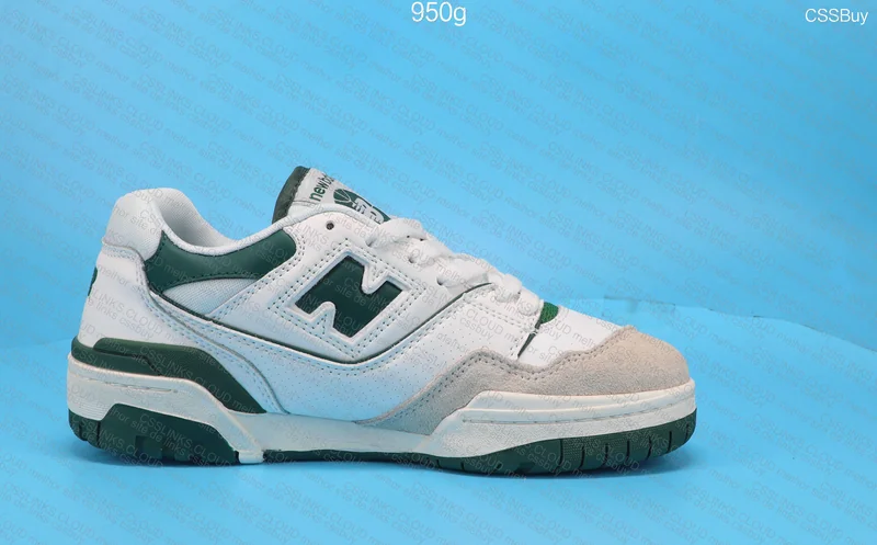 New Balance 550 White Green 5