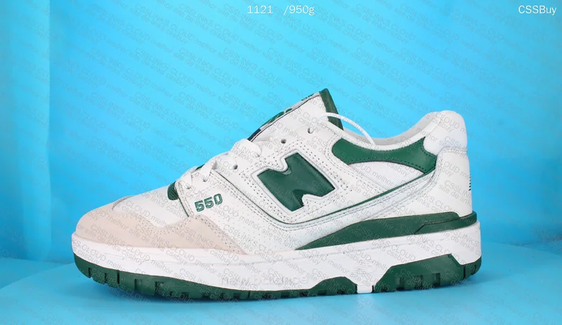 NEW BALANCE 550 WHITE GREEN 3