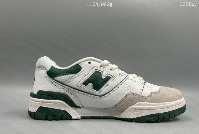 New Balance 550 White Green 5